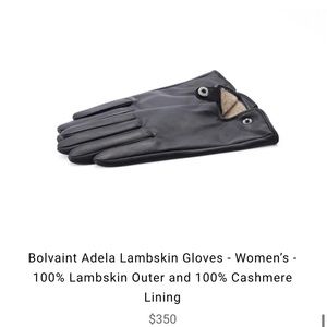 Lamb skin gloves